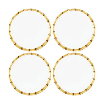 Supreme Housewares  Appetizer Bamboo 6" Melamine Plate